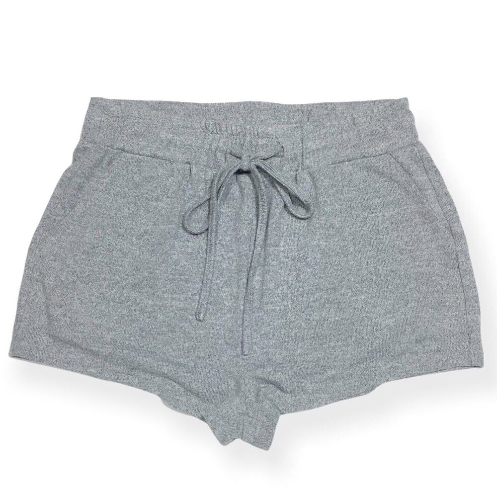 SHEIN Drawstring Shorts Light Grey Medium